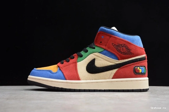 the Blue 1 Jordan Fearless  Mid SE CU2805-100 Great CU2805-100 0629